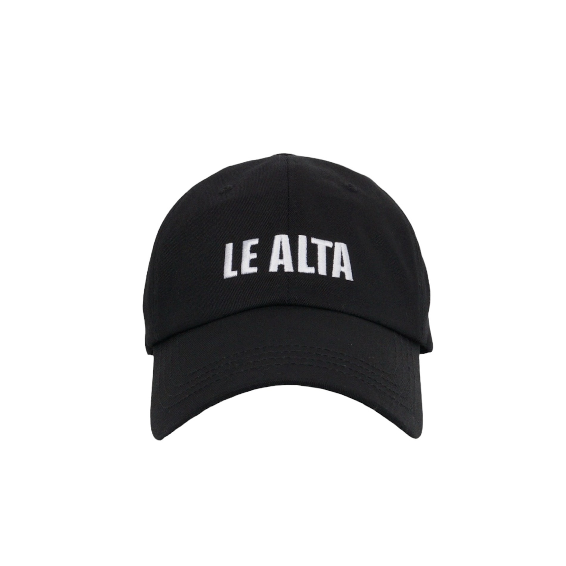 LE ALTA LOGO BALL CAP BLACK (채정안 착용)